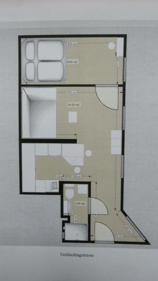 2 Zimmer Wohnung Vienna Exterior photo